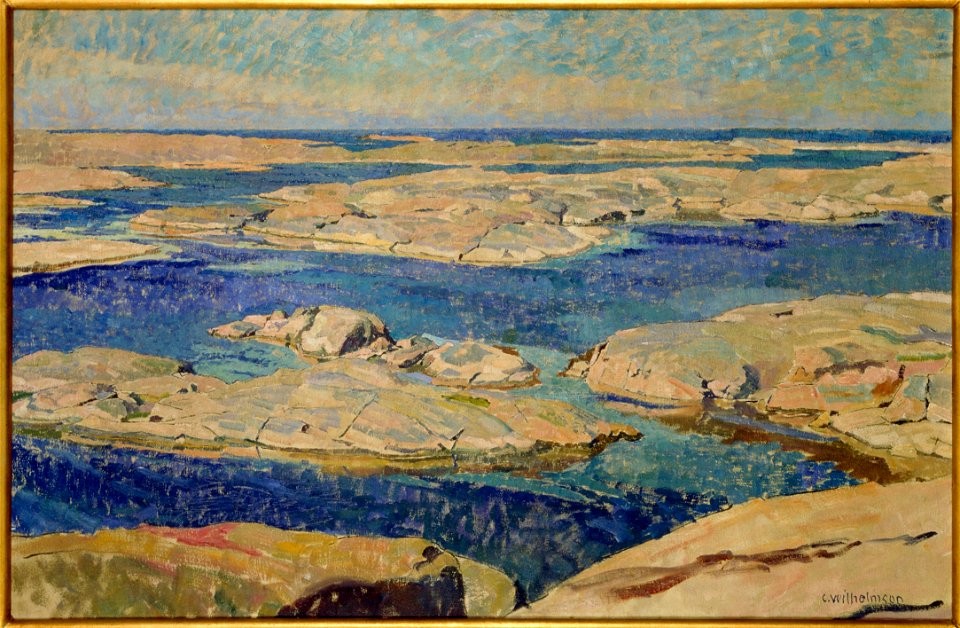 The Gåsö Skerries (Carl Wilhelmson) - Nationalmuseum - 21578