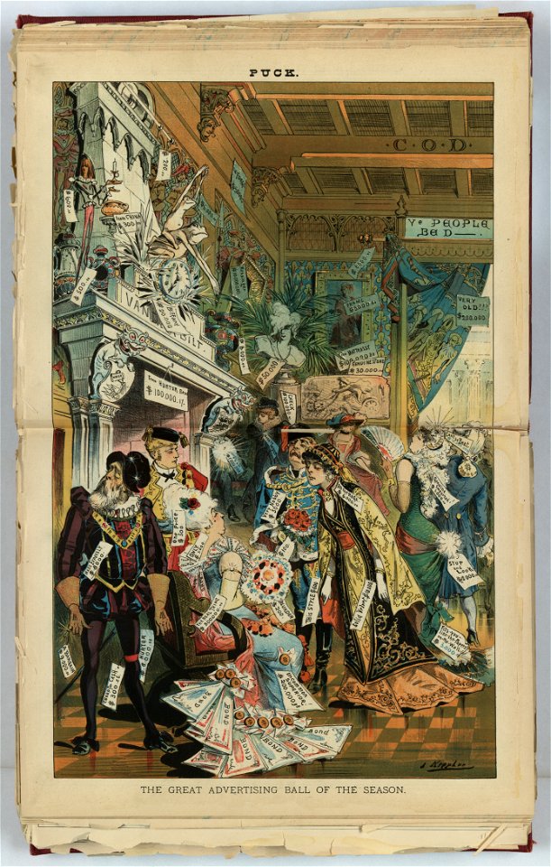 The great advertising ball of the season - J. Keppler. LCCN2012645462