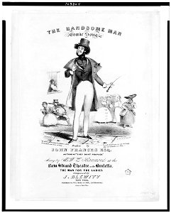 The handsome man - E. B... ; N. Currier's lith., N.Y. LCCN94502265