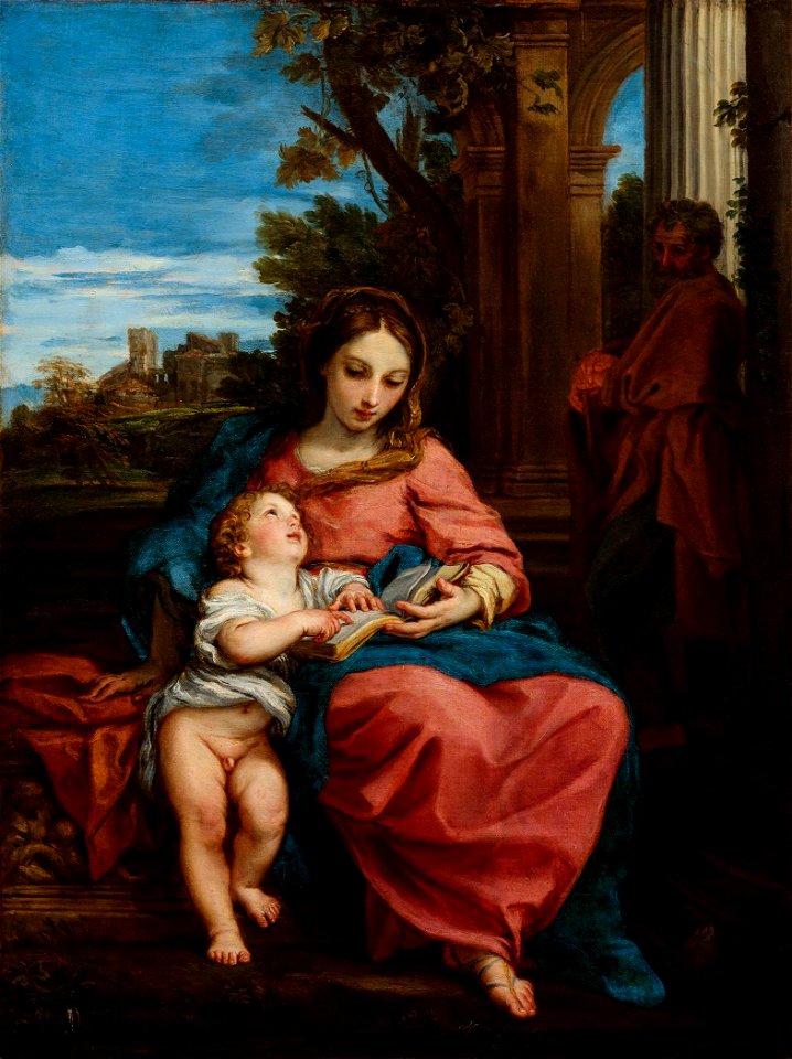 The Holy Family )