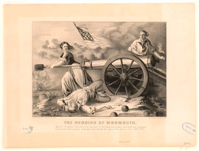 The Heroine on Monmouth. Molly Pitcher ... June 28, 1778 LCCN2006691580