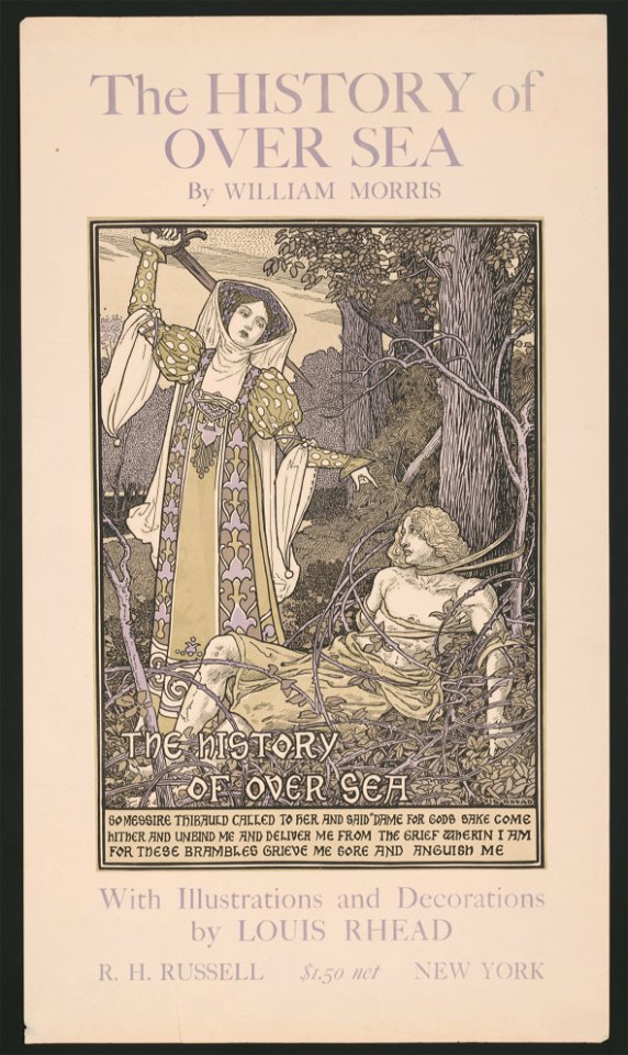 The history of over sea by William Morris LCCN2015646919