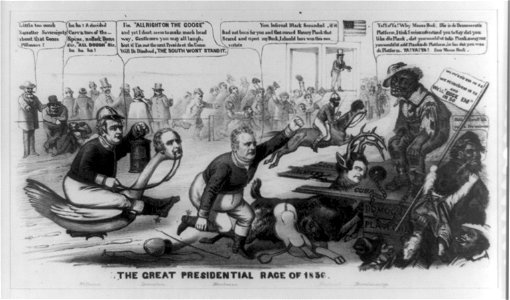 The great Presidential race of 1856 LCCN2008661583