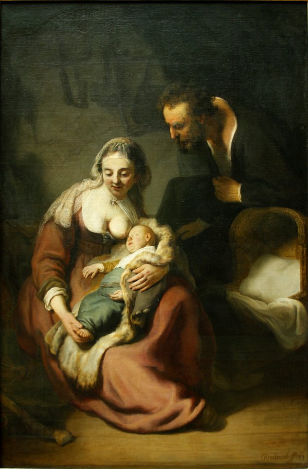 The Holy Family by Rembrandt (1633) - Alte Pinakothek - Munich - Germany 2017