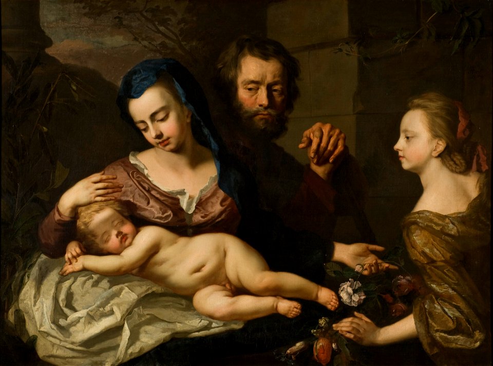 The Holy Family (Michael Dahl d.ä.) - Nationalmuseum - 19937