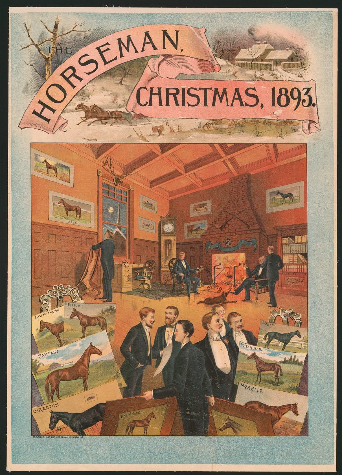 The Horseman, Christmas, 1893 LCCN2014649628