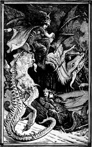 The Green Fairy Book (1902), frontispiece