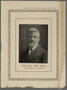 The Hon. Tom Price Prime minister of S. Australia (5449761)
