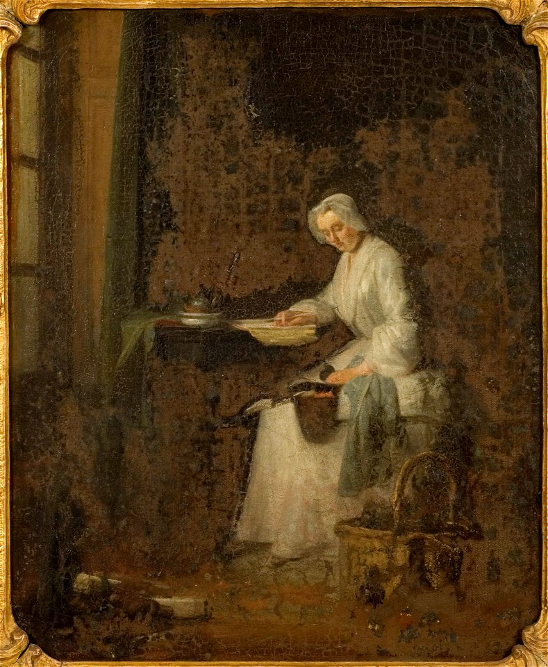 The Housekeeper (Jean Siméon Chardin) - Nationalmuseum - 17790