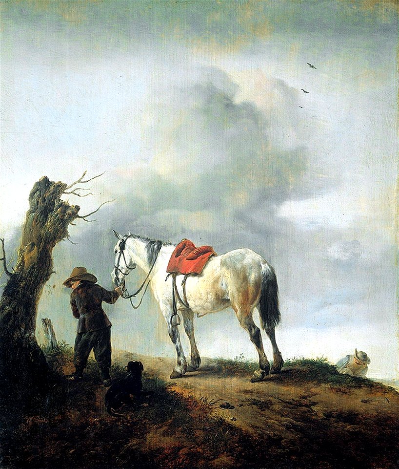 The Grey c1646 Philips Wouwermans