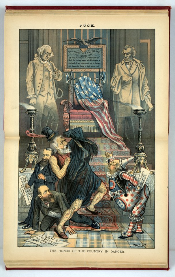 The honor of the country in danger - Gillam. LCCN2011661841