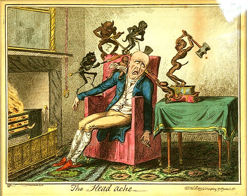 The Headache (caricature) RMG PW3879