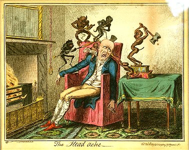 The Headache (caricature) RMG PW3879