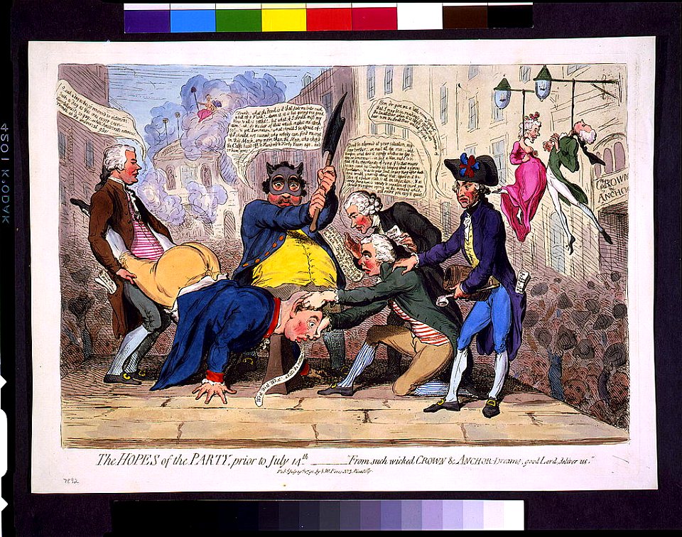 The hopes of the party, prior to July 14th from such wicked crown & anchor-dreams, good Lord deliver us. LCCN92518035