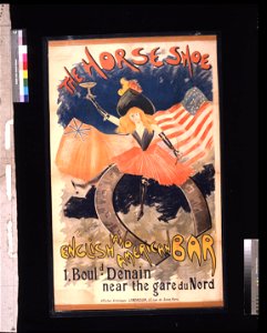 The horseshoe English and American bar, 1, Bould. Denain near the Gare du Nord - Abel Truchet. LCCN2008680271