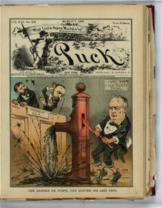 The harder he pumps, the dirtier his case gets - F. Opper. LCCN2012645453