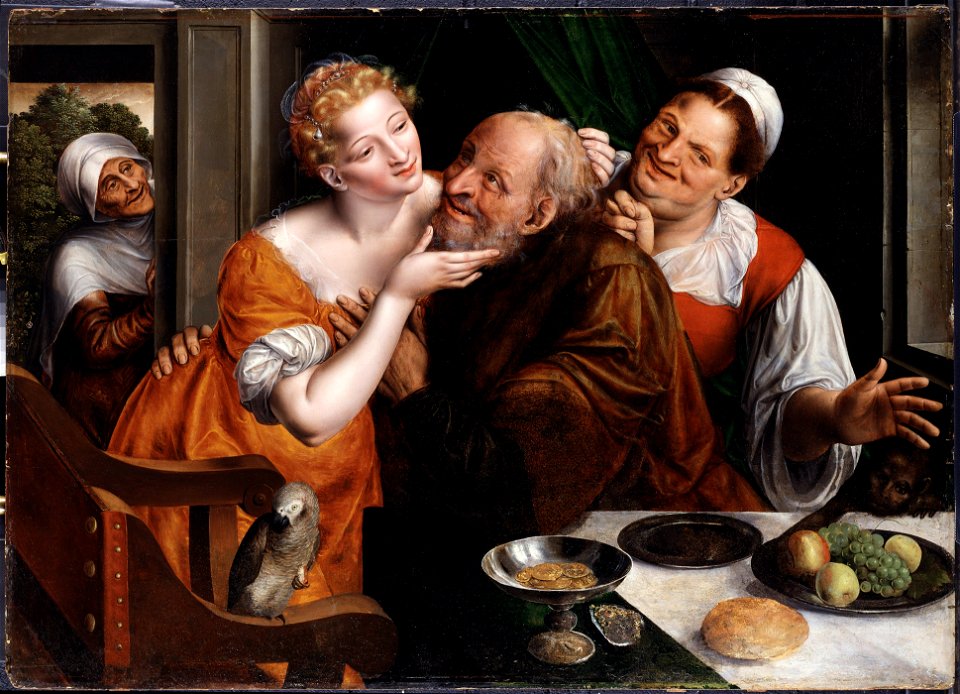 The Ill-matched Pair (Jan Massys) - Nationalmuseum - 17511