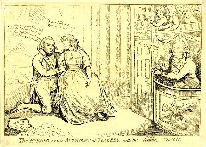 The humbug or an attempt at tragedy, with the (Jordan) Joram upsett. (BM 1851,0901.573)
