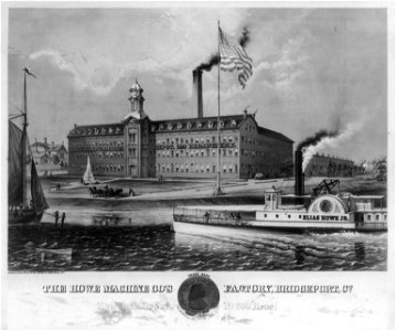 The Howe machine co's factory, Bridgeport, Co LCCN2004667235