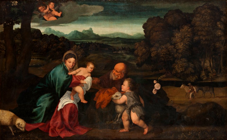 The Holy Family with the Infant St John - Nationalmuseum - 17342