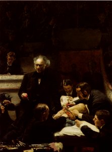 The gross clinic thomas eakins. Free illustration for personal and commercial use.