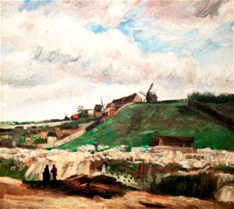 The Hill of Montmartre with Stone Quarry - My Dream