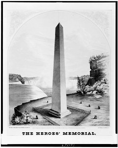 The heroes' memorial. A memorial to perpetuate the remembrance of the heroes of the Empire State, who fell fighting for the Union, or died in rebel prisons, in military hospitals or at their LCCN90714112