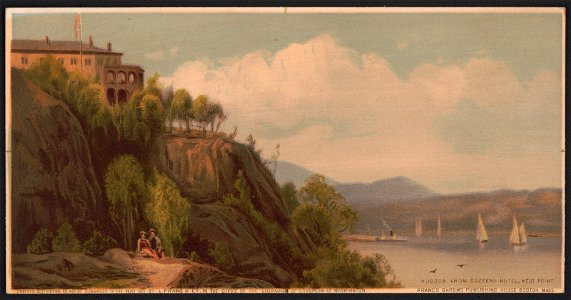 The Hudson, from Cozzen's Hotel, West Point - after Eglau. LCCN2016651891