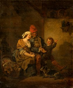 The Happy Family (Jean-Louis Demarne) - Nationalmuseum - 19831