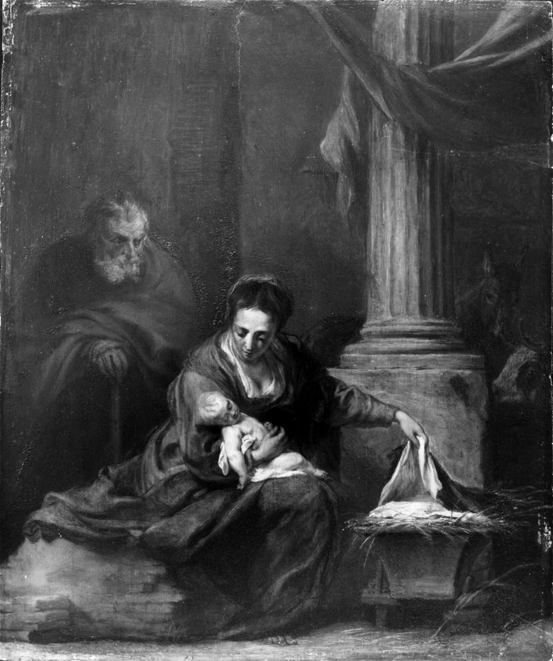 The Holy Family (Philippe Vleughels) - Nationalmuseum - 17902