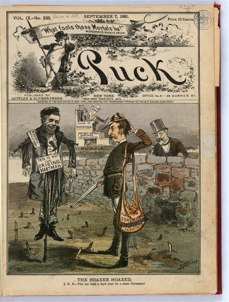 The hoaxer hoaxed - J.A. Wales. LCCN2012647281