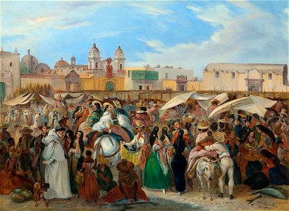 The Independencia market, Lima