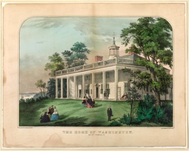 The home of Washington, Mount Vernon, Va. LCCN95503141