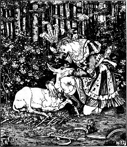 The Hind in the Wood-1875-22-cb