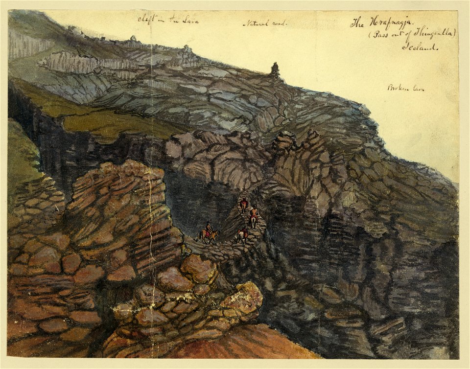 The Hrafnagja (pass out of Thingvalla Iceland) LCCN2004662113