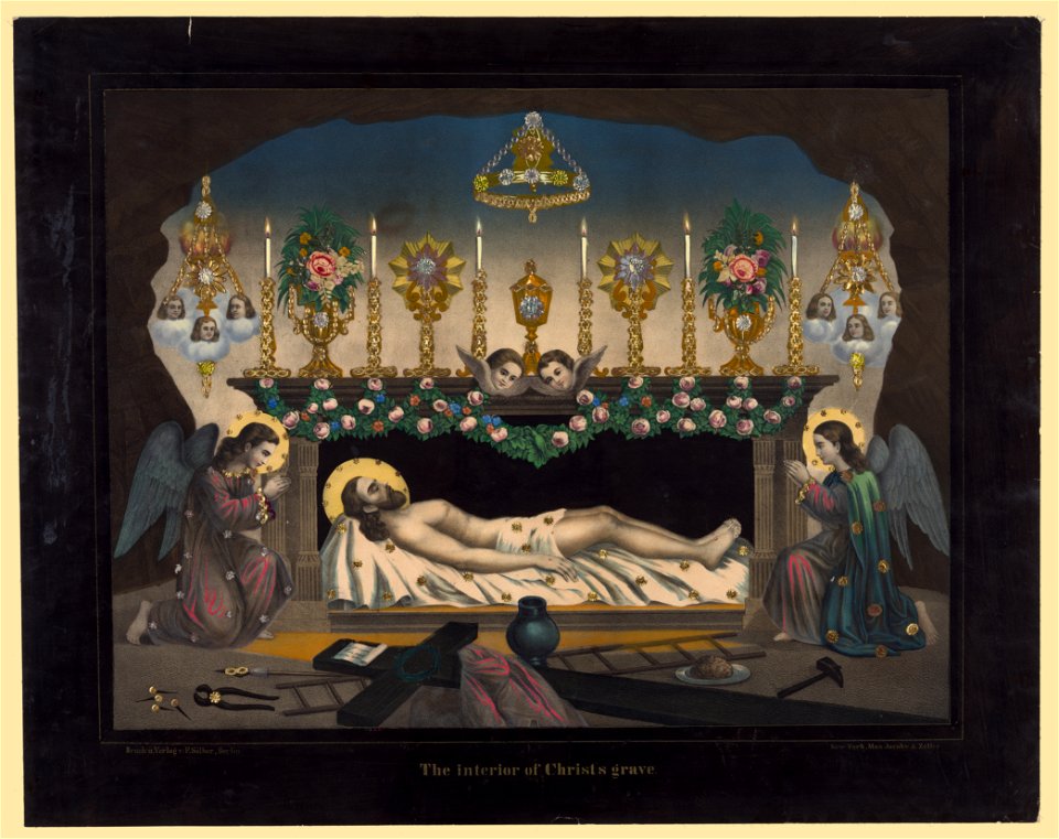 The interior of Christ's grave LCCN2003677786