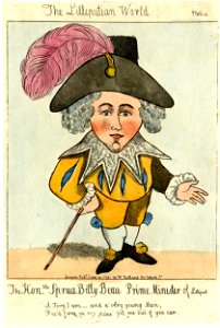 The honble spruce Billy Beau Prime Minister of Lilliput (BM 1868,0808.6067)