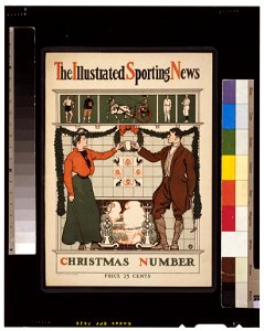 The Illustrated Sporting News. Christmas number - Drawn by Edward Penfield. LCCN2006675109. Free illustration for personal and commercial use.