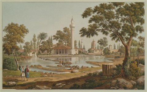 The Hyperian fountain at Pherae - Dodwell Edward - 1819