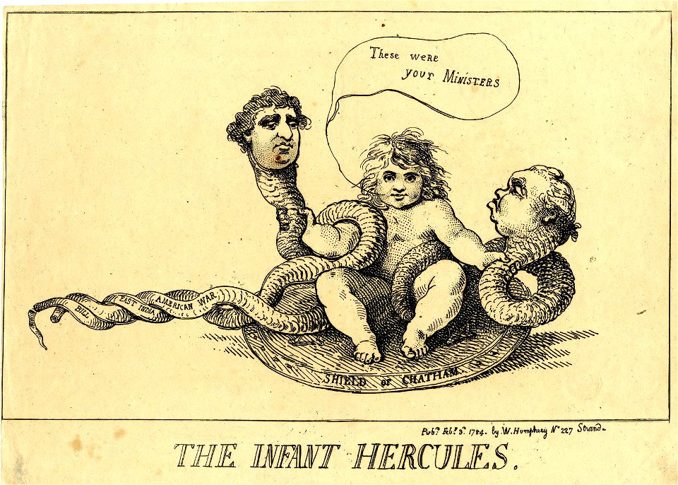 The infant Hercules. (BM J,4.33)