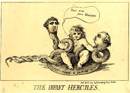 The infant Hercules. (BM J,4.33)