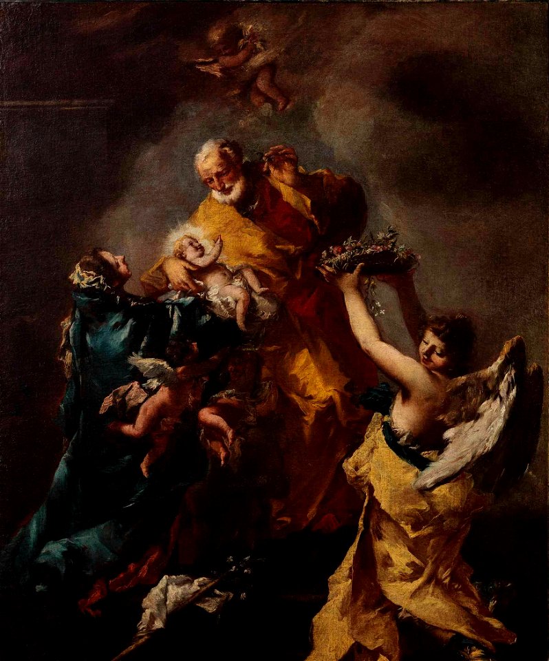 The Holy Family Francesco Guardi 