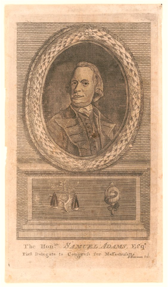 The hon. Samuel Adams, Esq. First delegate to congress for Massachusetts LCCN2003674165