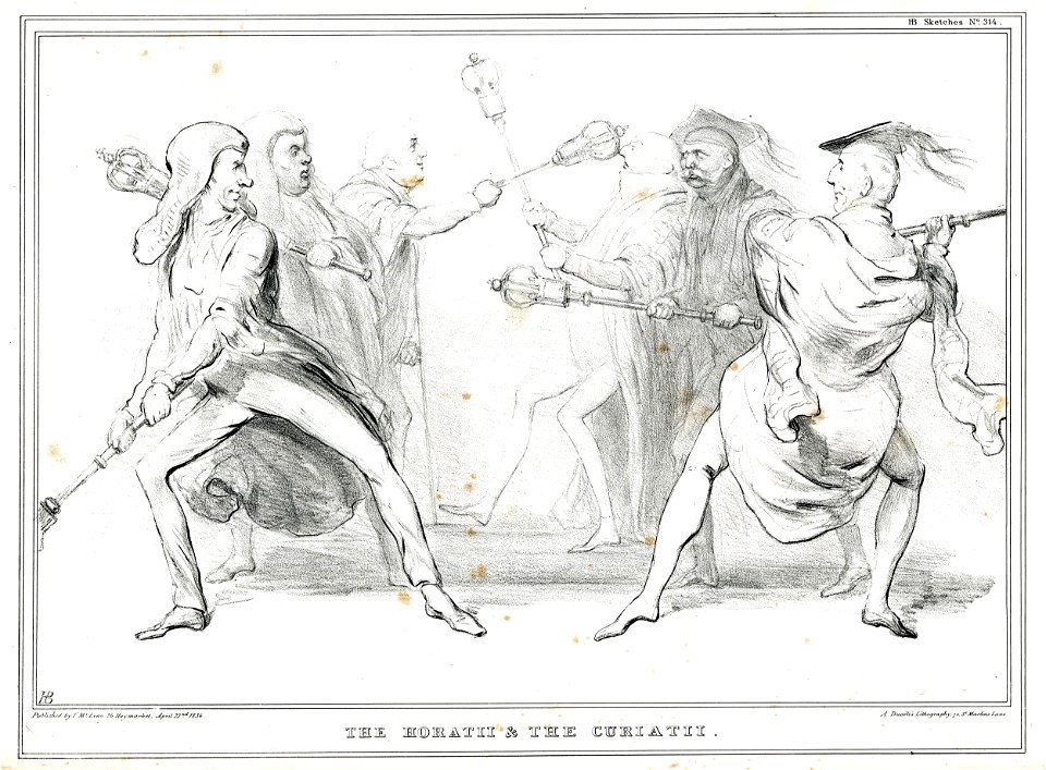 The Horatii & the Curiatii. (BM 1857,1222.63)