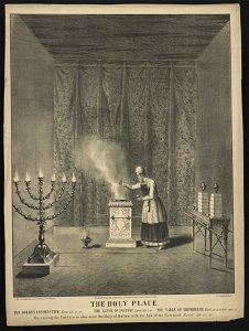The holy place - lith'y. of A. Kollner cor. of Dock & 2nd, Phila ; H. Camp print. LCCN2013650018