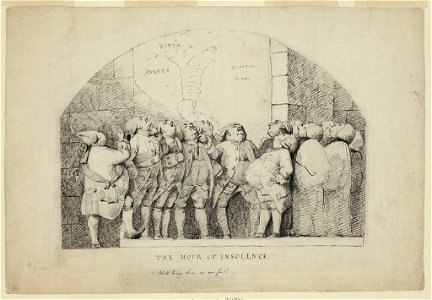The hour of insolence - we'll bring them at our feet! LCCN2004678904