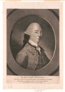 The honble. John Hancock of Boston in New-England, president of the American congress - done from an original picture painted by Littleford LCCN2003675601