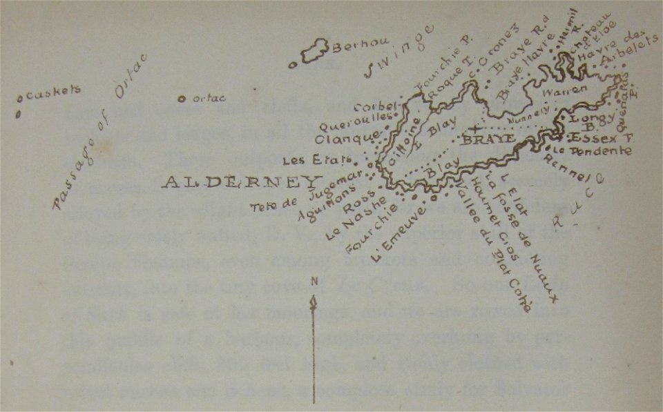 The Islets of the Channel 1858 Walter Cooper Dendy f