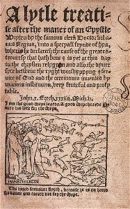 The Hireling Shepherd, woodcut by Hans Holbein the Younger
