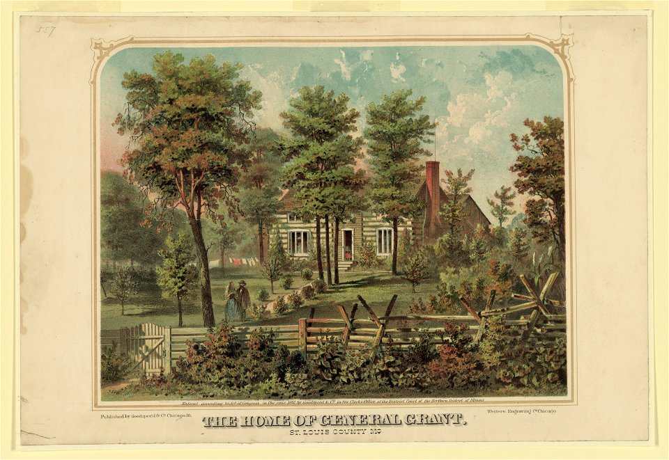The home of General Grant, St. Louis County, Mo. LCCN97517242